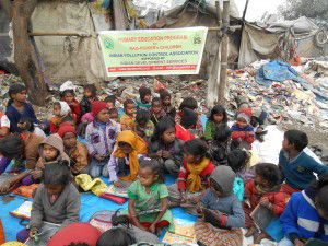 Rag Picker Open-Air School In Full Swing